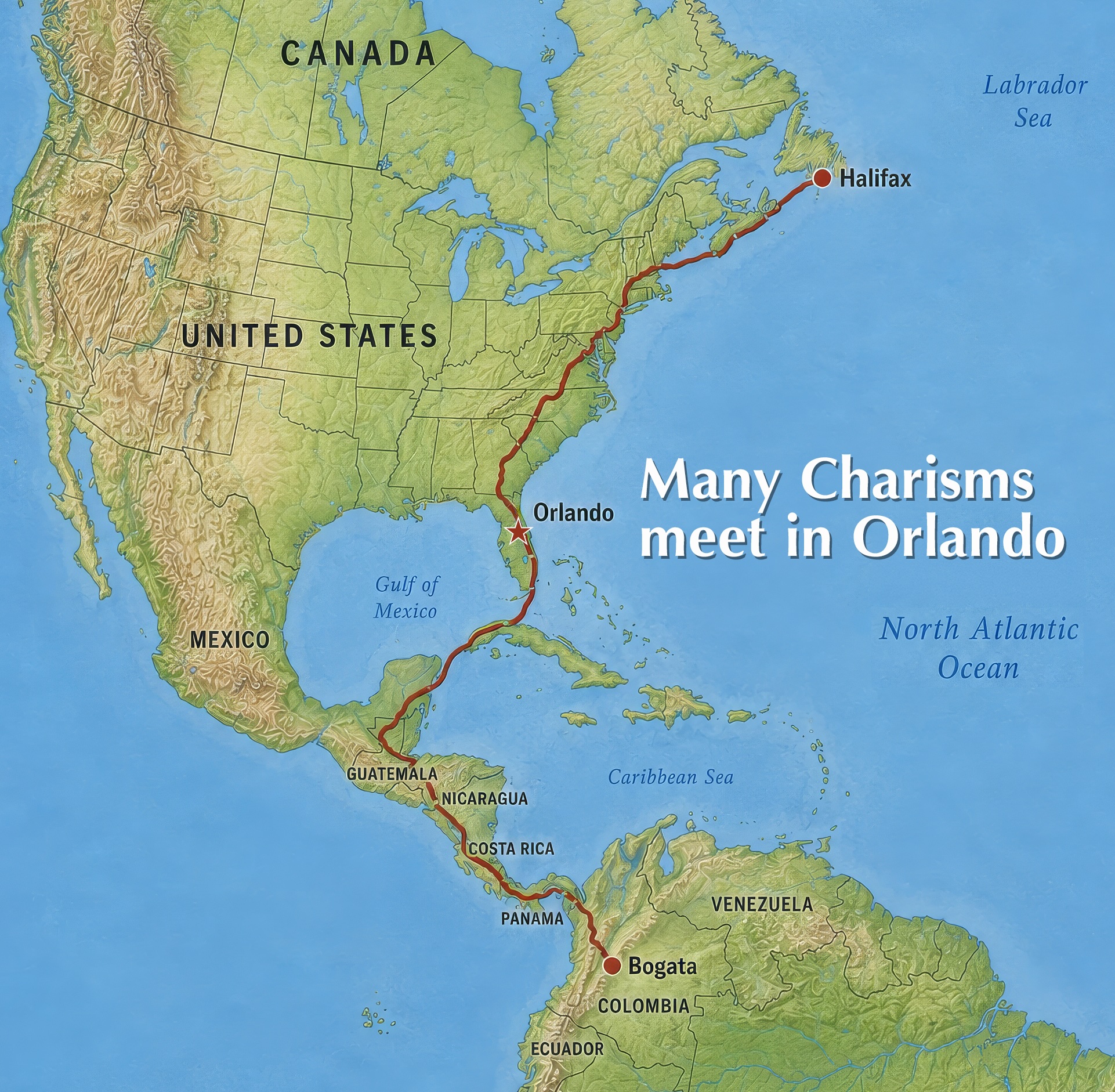Many charisms meet in Orlando
