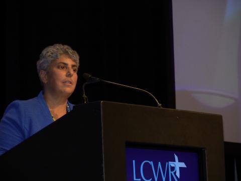 LCWR president-elect Mary Pellegrino, CSJ