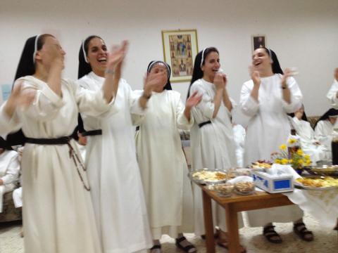 Iraqi Dominican sisters in a happier time (2013)