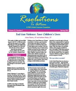 Resolution to Action -- Spring 2014