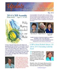 May 2014 LCWR Newsletter