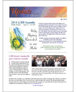 LCWR Newsletter - July 2014