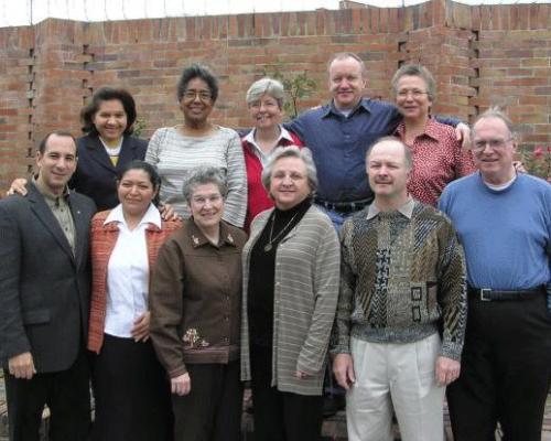 Participants are the March 2006 InterAmerican Committee meeting included: (top row) Nueza Botelho Dos Santos, the translator, Carole Shinnick, Paul Linninger, DINA MARIA ORELLANA Dina Maria Orellana, (bottom) Dominic Izzo, Vilma Esperanza Q. Moran, Margaret Toner, Christine Vladimiroff, Alain Ambeaul and Michael McNulty