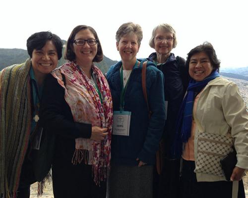 With the Missionary Guadalupanas of the Holy Spirit